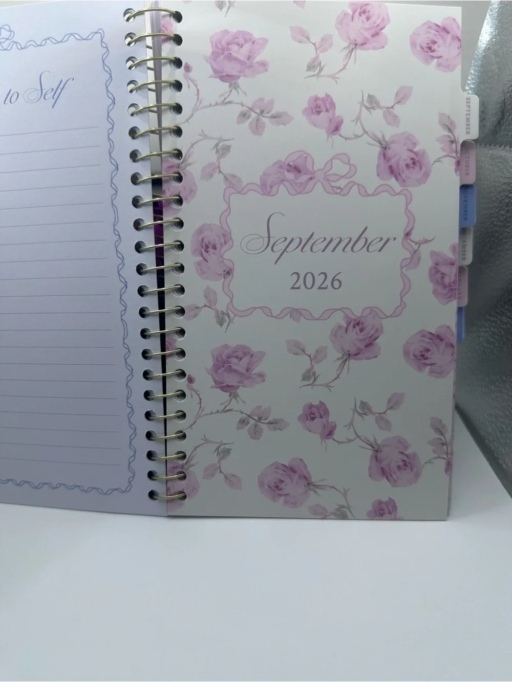 Love Shack Fancy x yoobi Floral Weekly/Monthly Planner - Pastel Pink